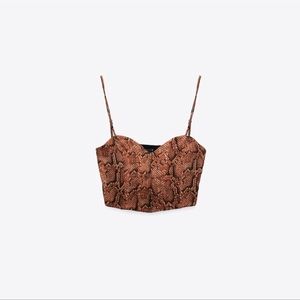ZARA CROPPED TOP